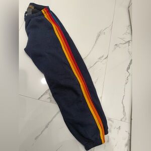 Aviator Nation side stripe sweatpants small